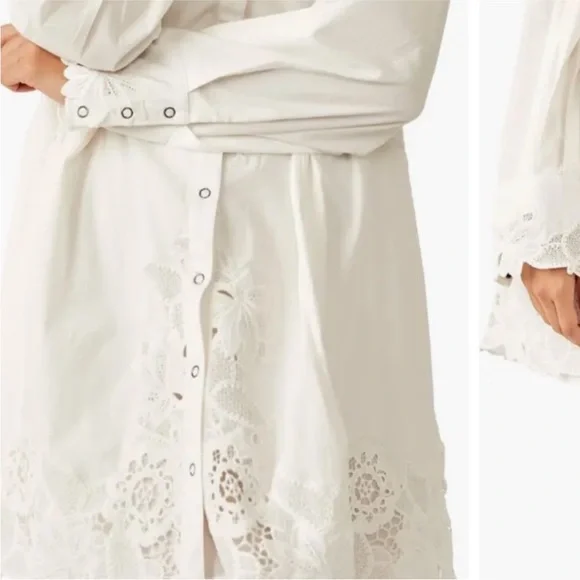 Free People White Constance Dress - Picture 5 of 12